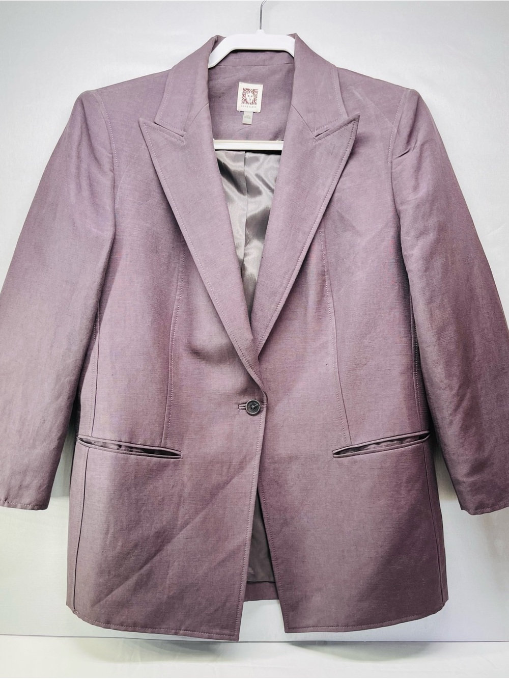 Anne Klein Y2K Single-Button Blazer